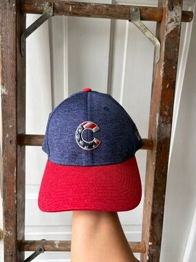 New Era Chicago Cubs Patriotic Cap - Navy & Red